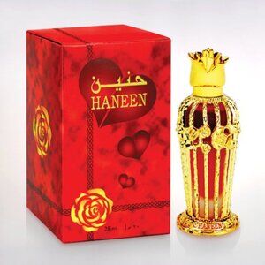 Haneen Gold Al Haramain Attar Oil, Scented Body Oil, Floral, Fruity Oriental Oil